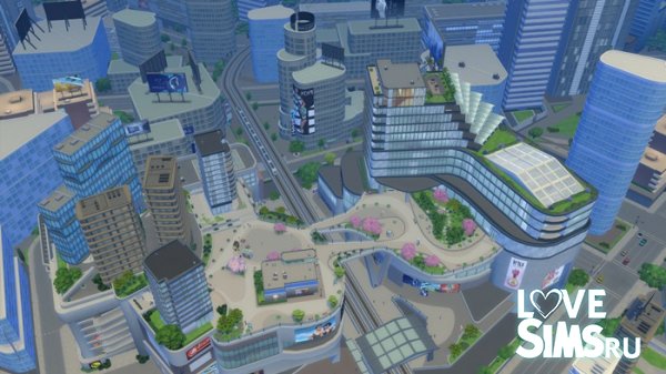 Сан Мишуно в The Sims 4 Жизнь в городе