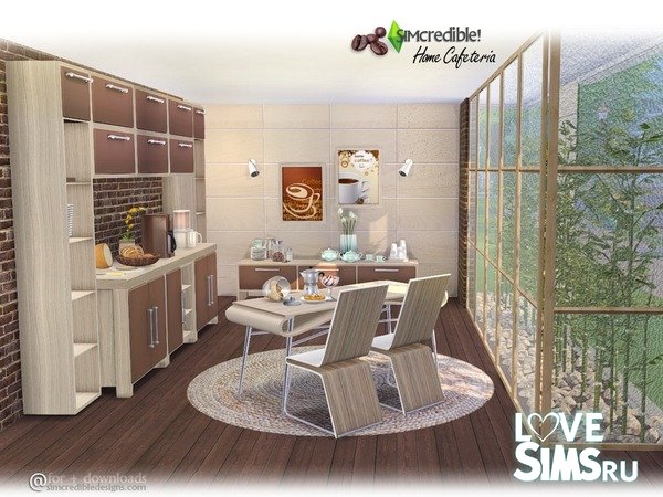 Мебель Cafeteria от SIMcredible