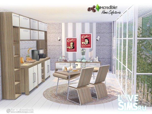 Мебель Cafeteria от SIMcredible