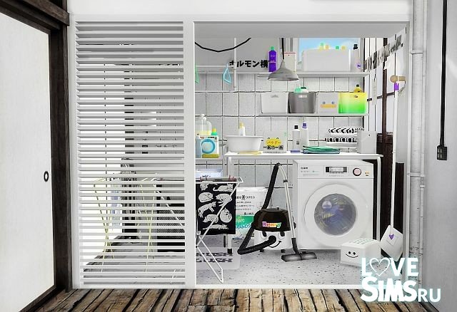 Декор Laundry Clutter от Slox
