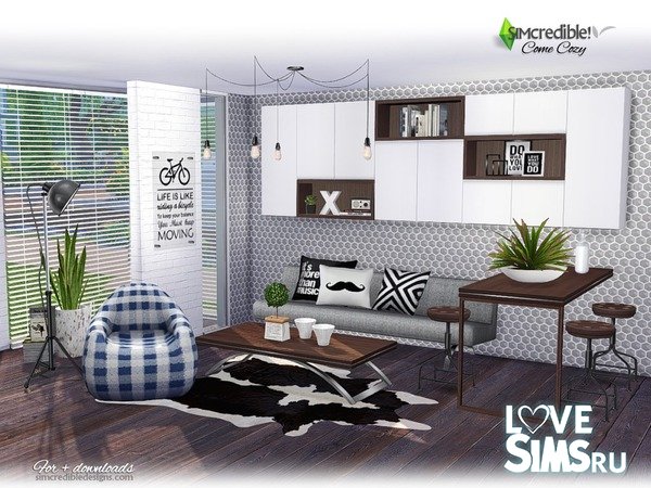 Мебель Come Cozy от SIMcredible