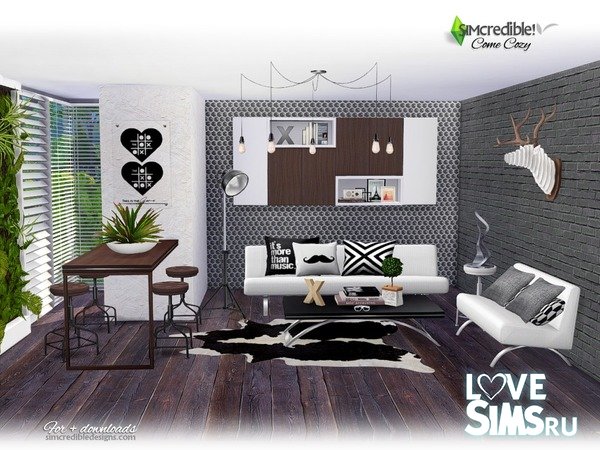 Мебель Come Cozy от SIMcredible