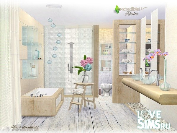 Мебель для ванной Realce от SIMcredible