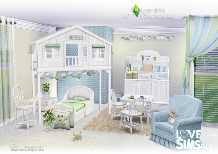 Мебель Magical Place Toddler's от SIMcredible