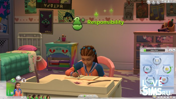 Достоинства характера в The Sims 4 Родители