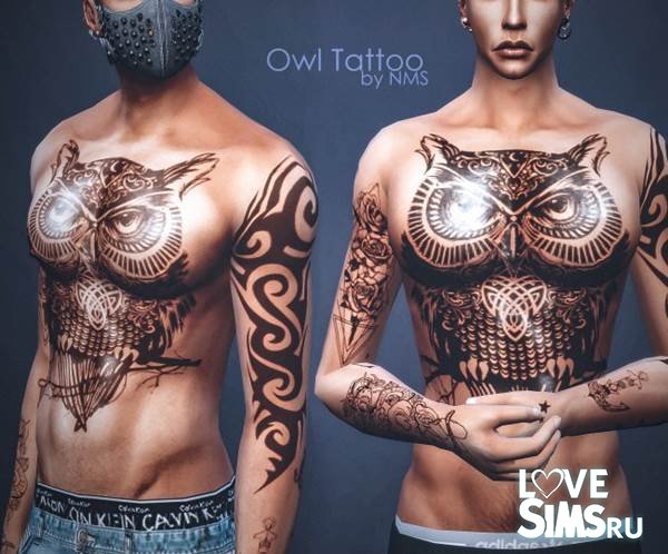 Owl Tattoo от NastenaMS