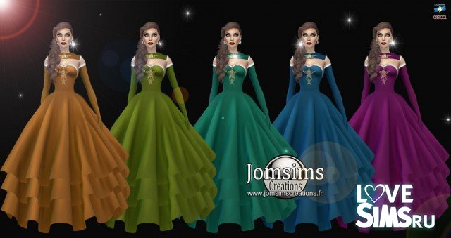 Платье Miss Christmas от Jomsims