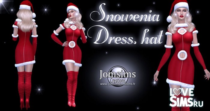 Одежда Snowenia set от JomSims