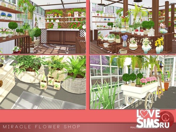 Miracle Flower Shop от Pralinesims