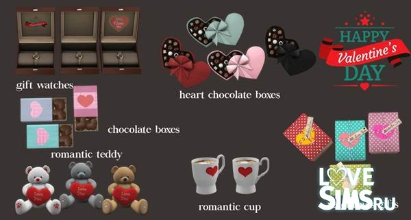 Декор Happy Valentines Day от Leo-Sims