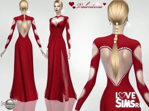 Платье Valentina от jomsims