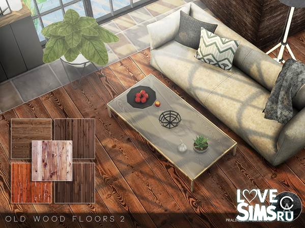 Покрытие Old Wood Floors 2 от Pralinesims