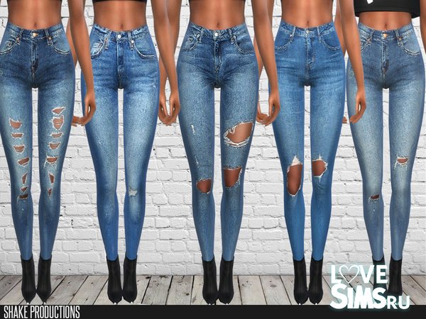 джинсы для симс 4