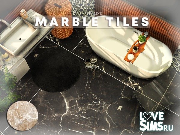 Плитка Marble Tiles от Pralinesims