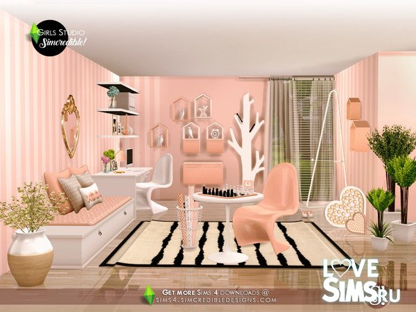 Мебель Girls Studio от SIMcredible