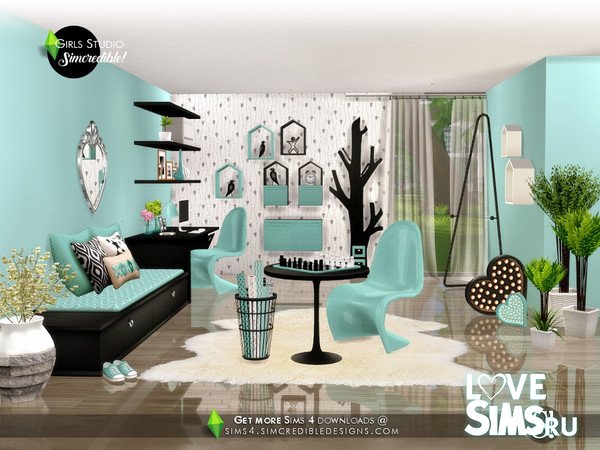 Мебель Girls Studio от SIMcredible