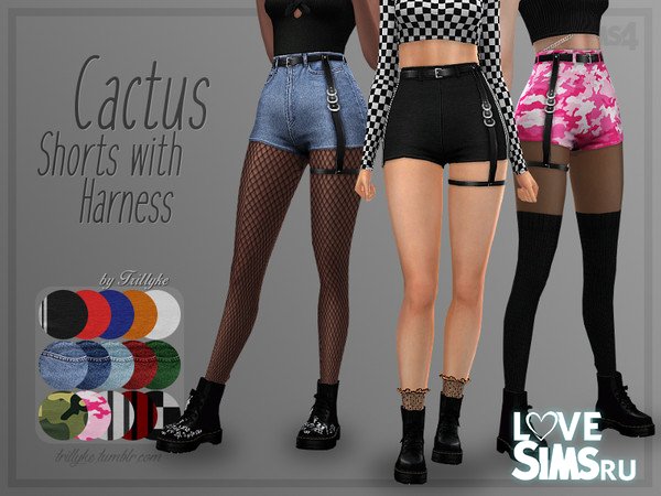 Шорты Cactus Shorts with Harness