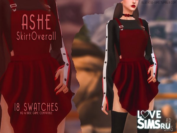 Платье Ashe Overall Skirt