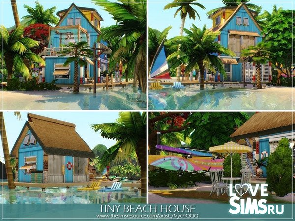 Дом Tiny Beach от MychQQQ 