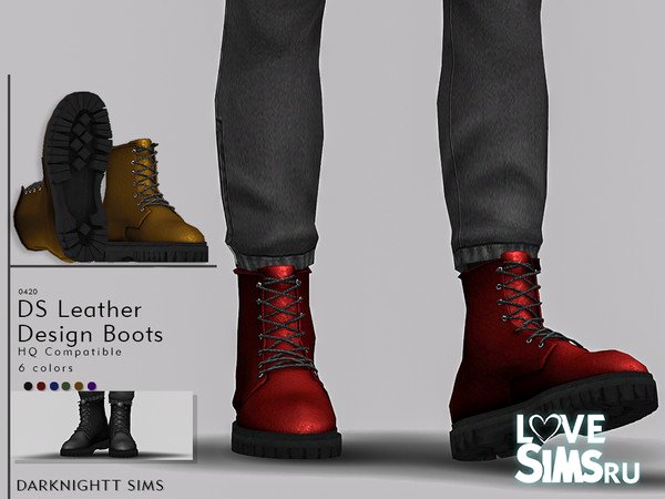 Ботинки DS Leather Design Boots