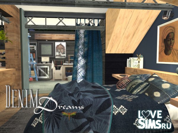 Комната Denim Dreams от Fredbrenny