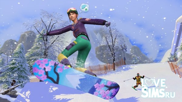 The Sims 4 Снежные просторы