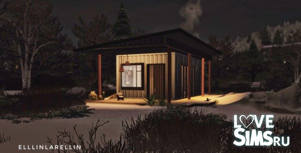 Nordic cabin-house by ellinlarellin