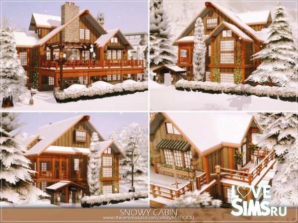 Дом Snowy Cabin от MychQQQ