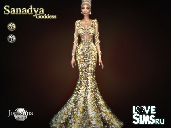 Платье Sanadya goddess dress