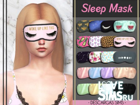 Маска Sleep Mask от Descargas