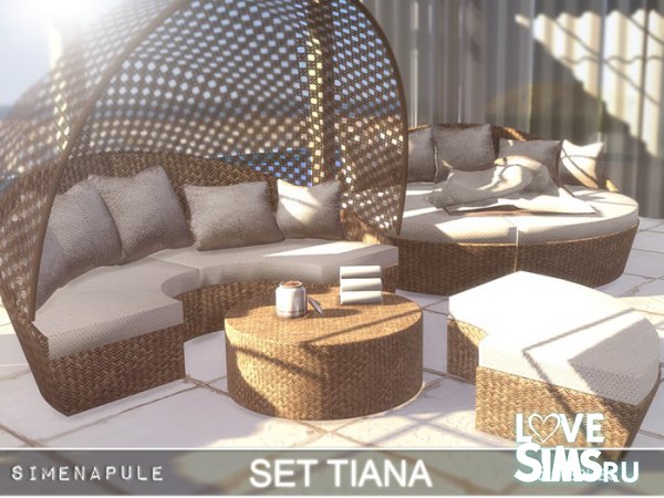 Мебель Tiana Set от Simenapule