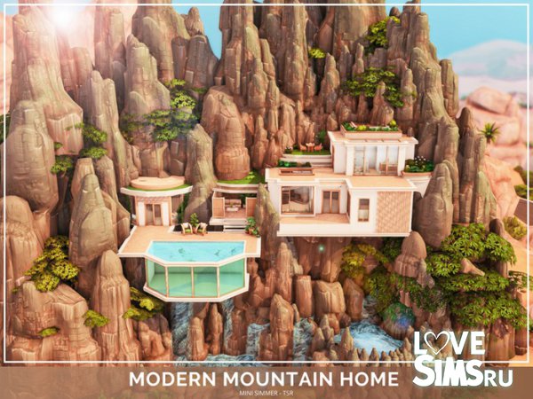 Дом Modern Mountain Home