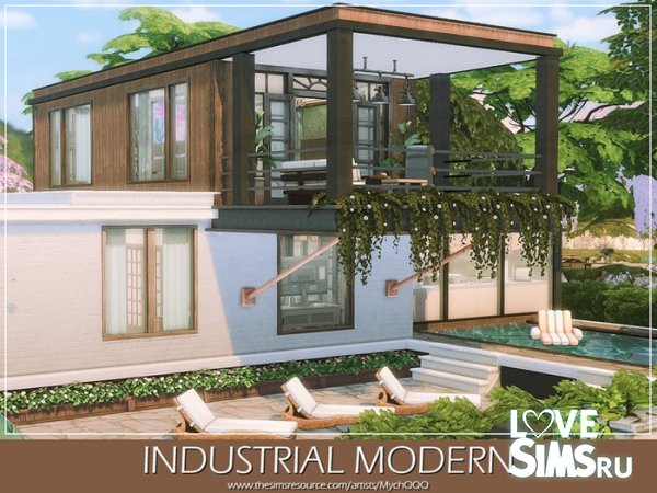 Дом Industrial Modern
