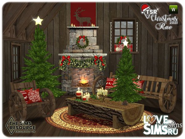 Гостиная Christmas Collection country