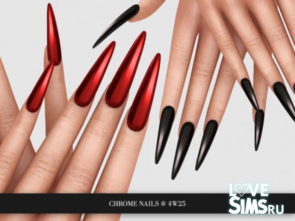 Ногти Chrome Nails от 4w25