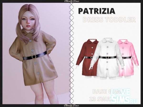 Платье Patrizia от Clarity-sims