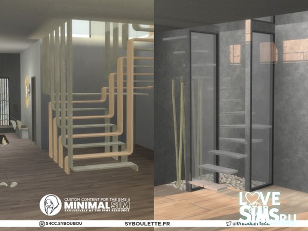 Лестница Minimal stairs