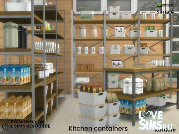 Полки Kitchen containers