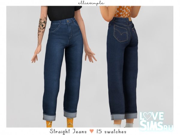 Джинсы Straight Jeans