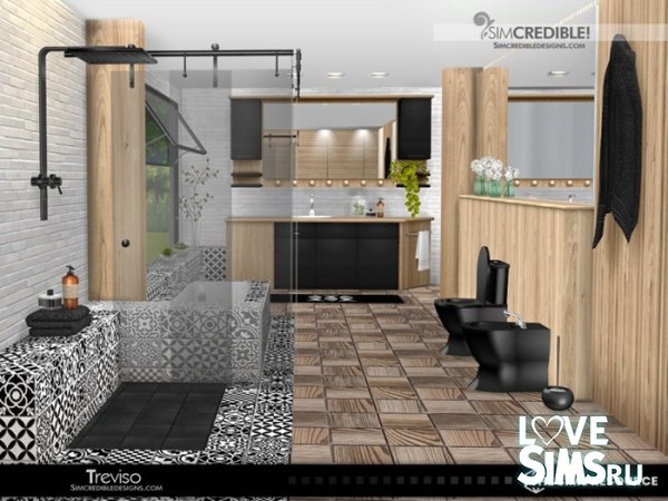 Ванная комната Treviso от SIMcredible