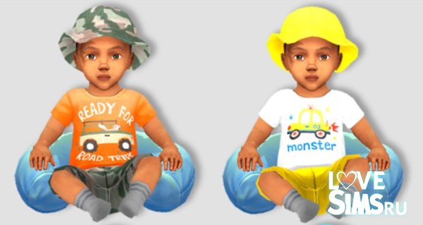 Одежда для младенцев Summer Outfits