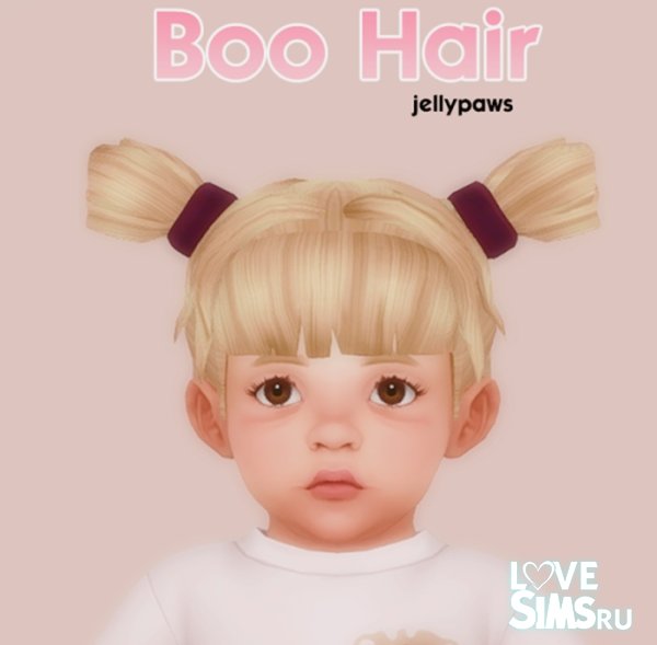 Прическа для младенцев Boo Hair