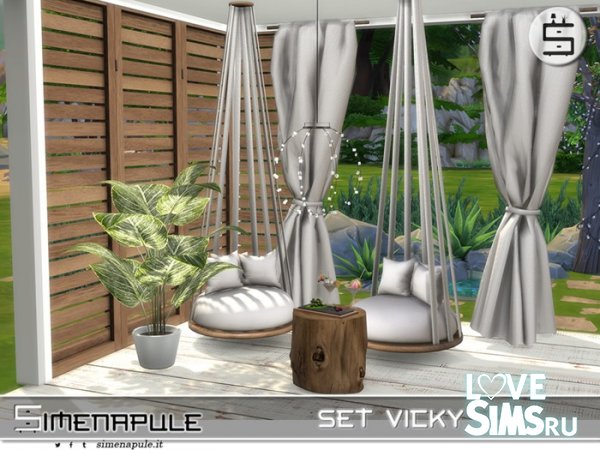 Мебель Set Vicky от Simenapule