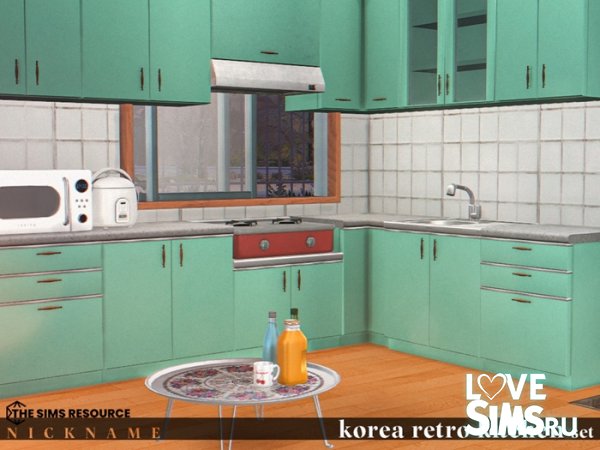 Кухня Korea Retro Kitchen Set