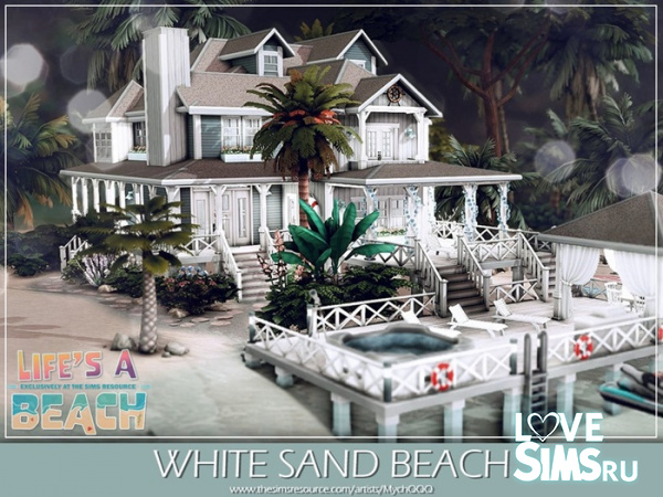 Дом Life's a Beach - White Sand Beach