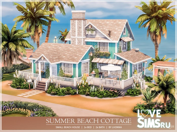 Дом Summer Beach Cottage
