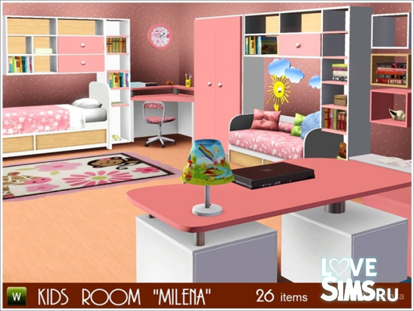 Milena kids room by Severinka