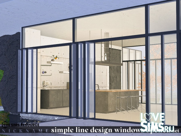 Двери и Окна Simple Line Design