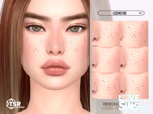 Веснушки Freckles N.43