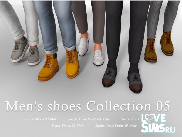 Обувь Men's shoes Collection 05